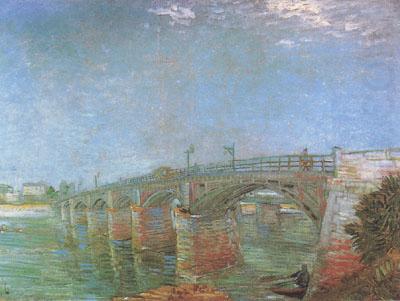 Vincent Van Gogh The Seine Bridge at Asnieres (nn04) china oil painting image